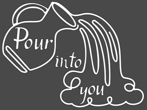 Pour into You Sweatshirt- White design
