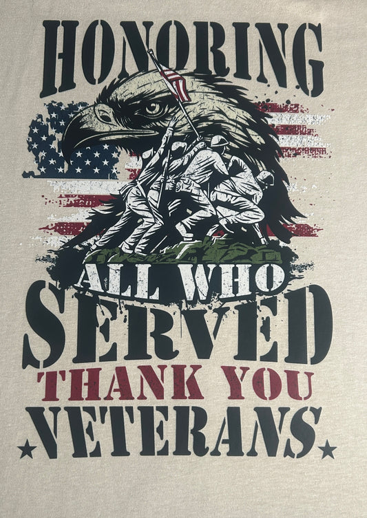 Honoring all who served