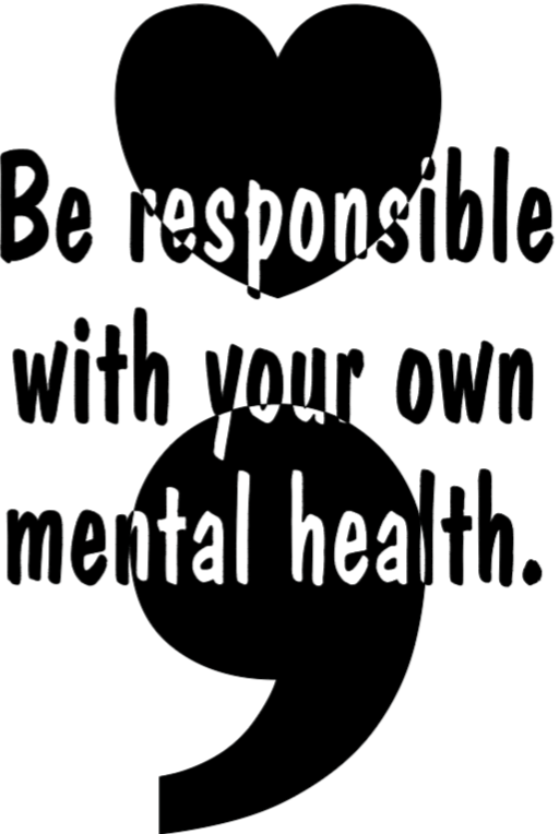 Be Responsible T-shirt: Black design
