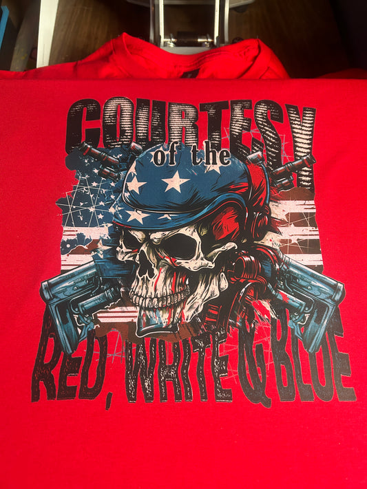 Courtesy of the Red, White, and Blue