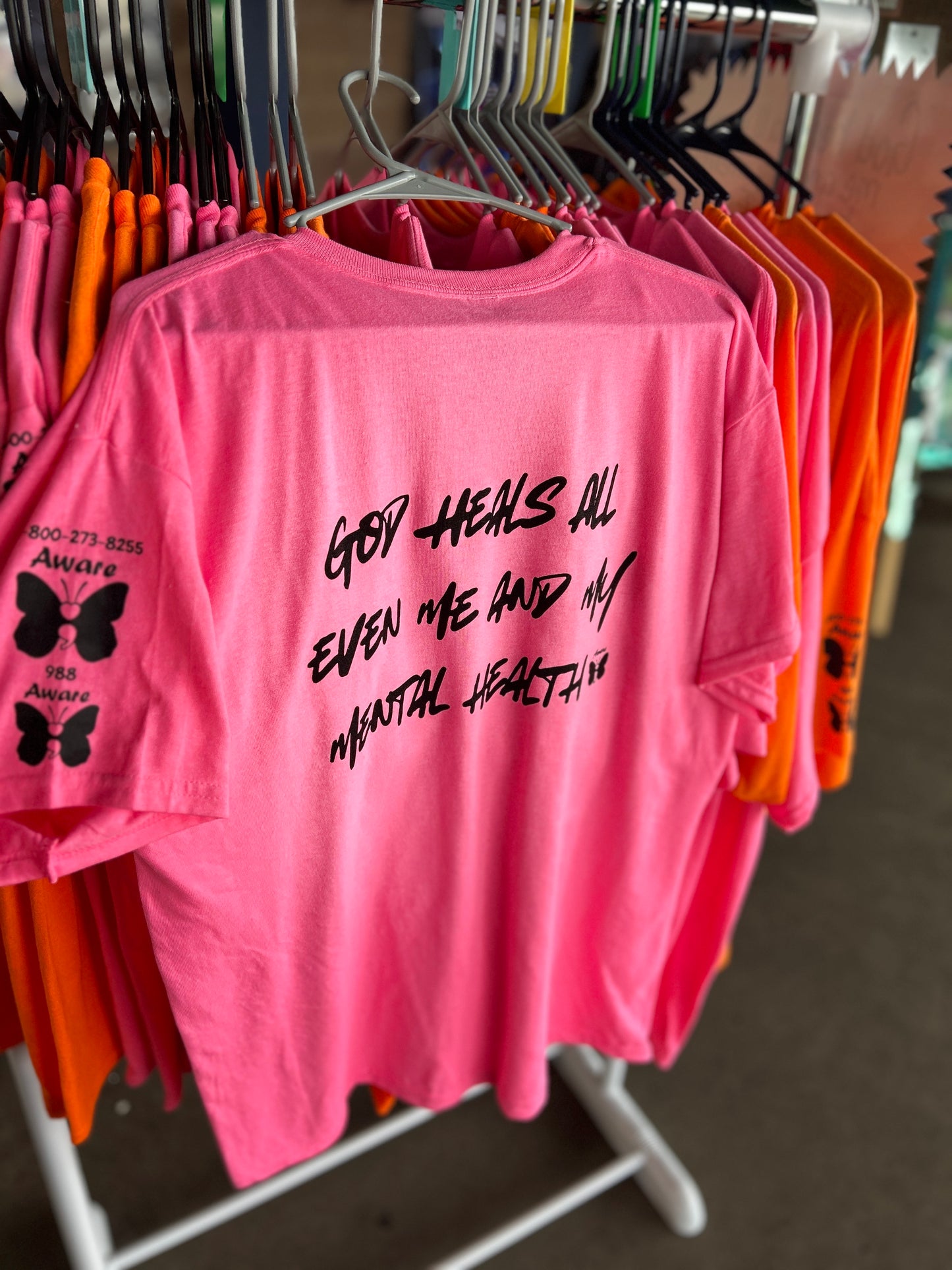 Safety Colors- God Heals All even me and my mental health
