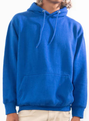 A real hero- Pullover hoodie Black Design