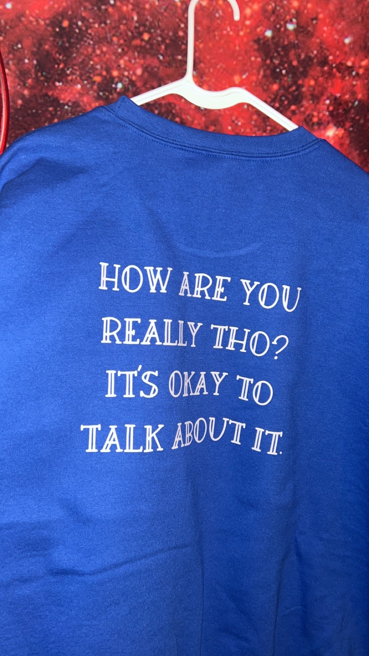 You Good Bruh... How are you really tho? Sweatshirt- Black design