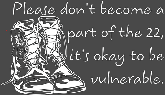 Please Don't Be Apart of the 22 T-shirt: Bright Colors/ White design