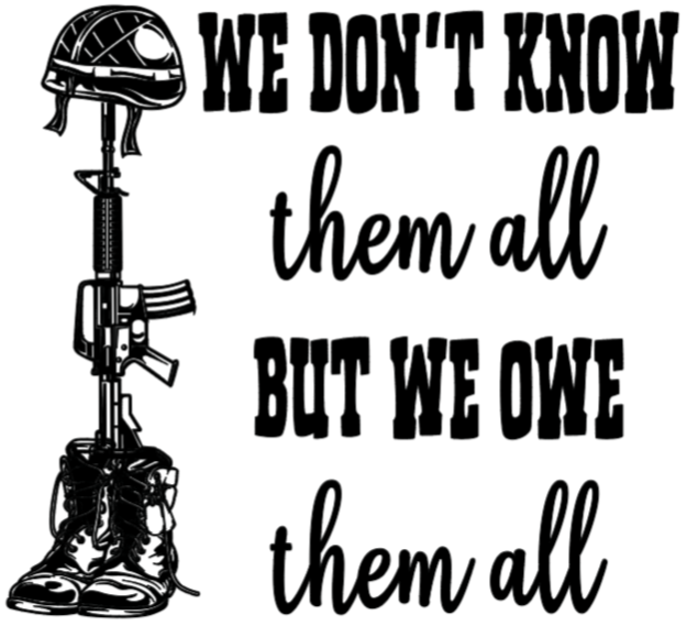 We don't Know them All- Sweatshirt Black Design