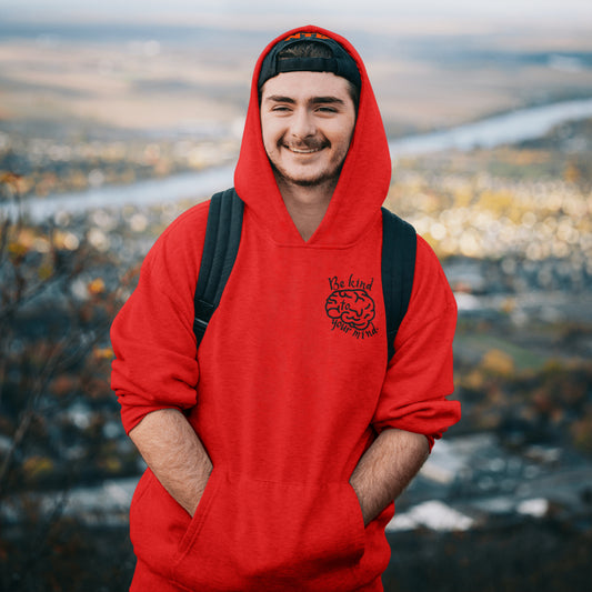 Having a Mental Illness: Hoodie/ Black Design