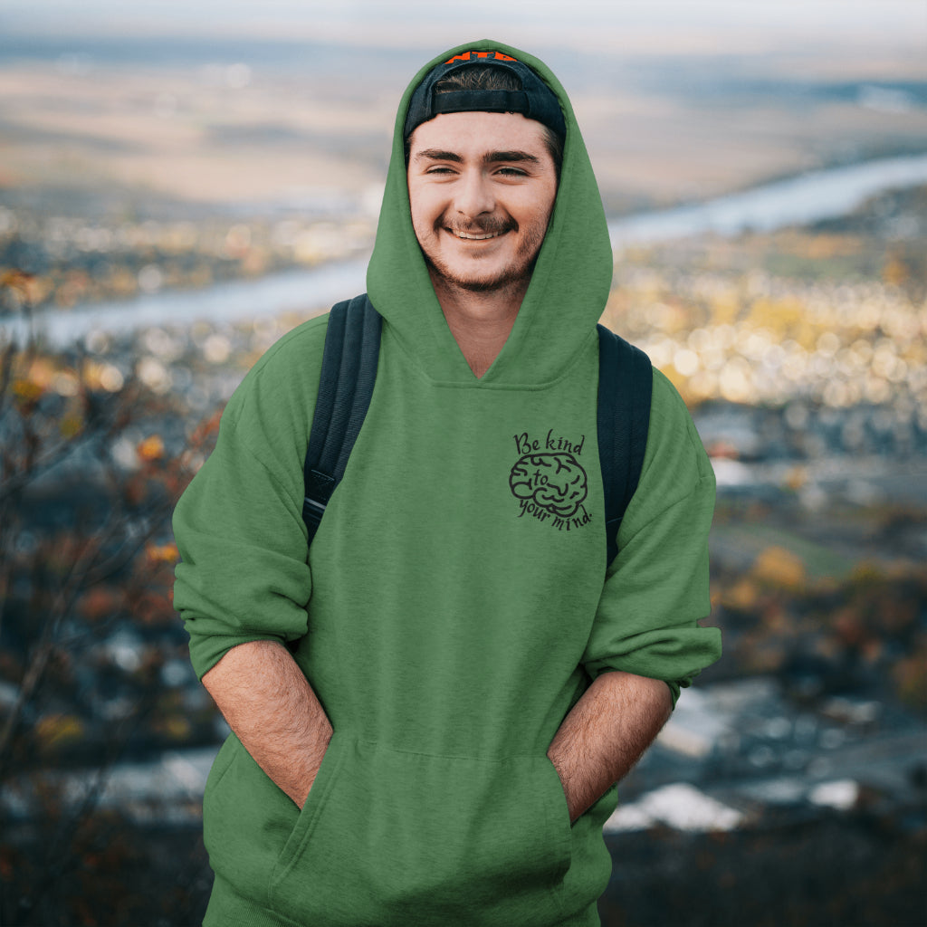 Having a Mental Illness: Hoodie/ Black Design
