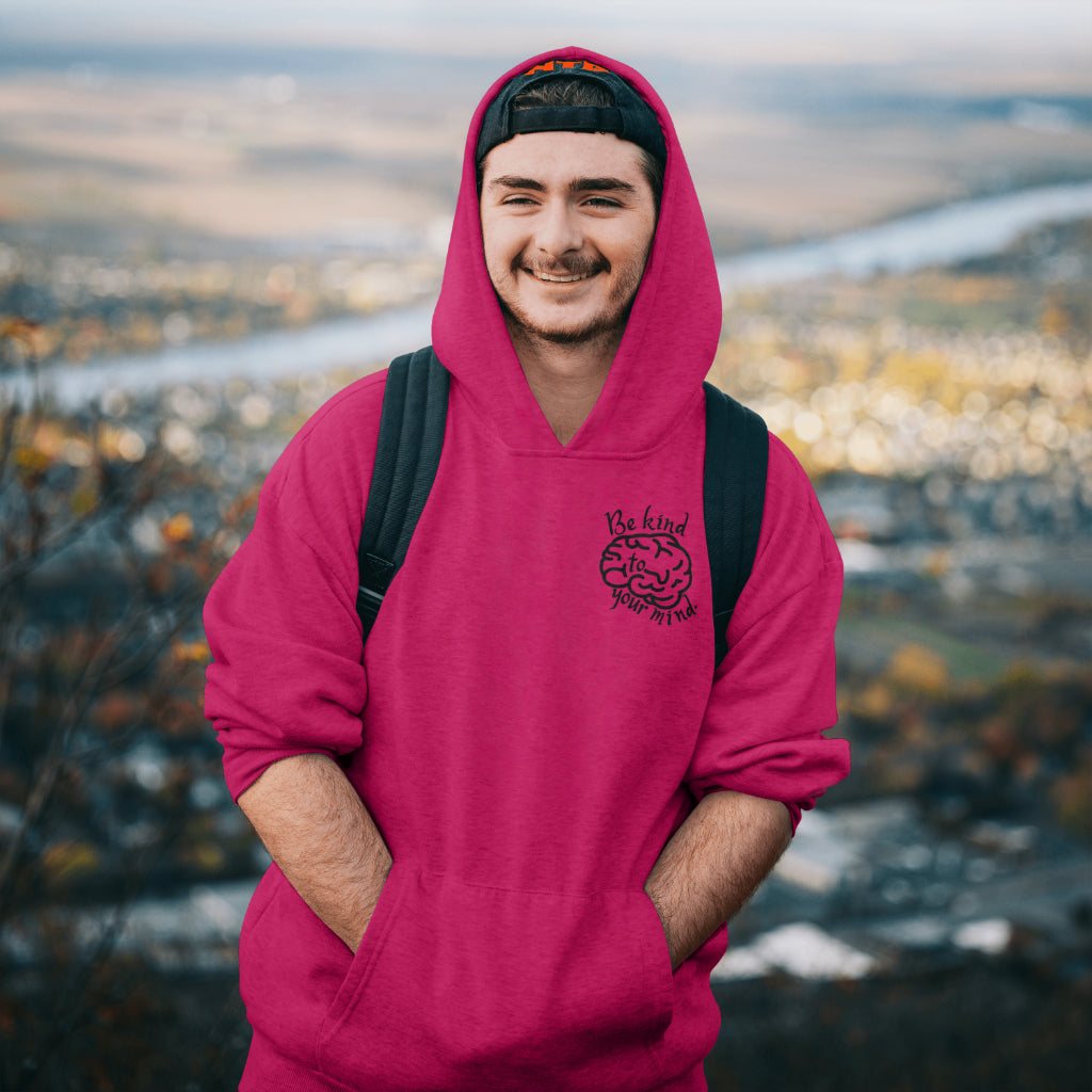 Having a Mental Illness: Hoodie/ Black Design