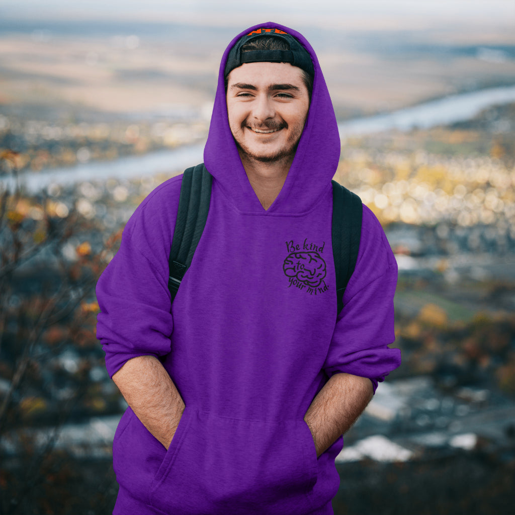 Having a Mental Illness: Hoodie/ Black Design