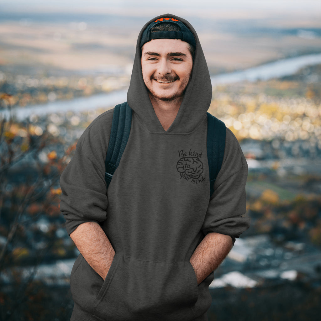 Having a Mental Illness: Hoodie/ Black Design
