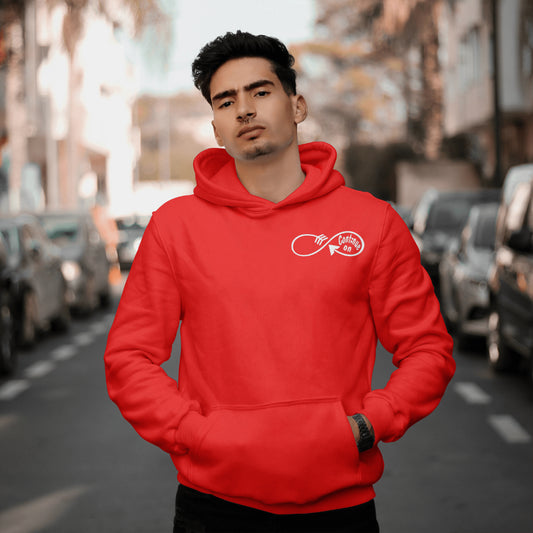 Continue On: Hoodie/ White Design