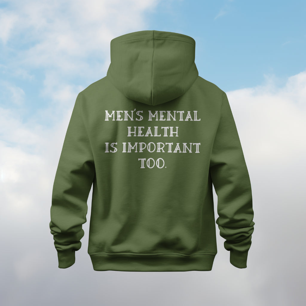 You Good, Bruh? Men’s Mental: Hoodie/ White Design