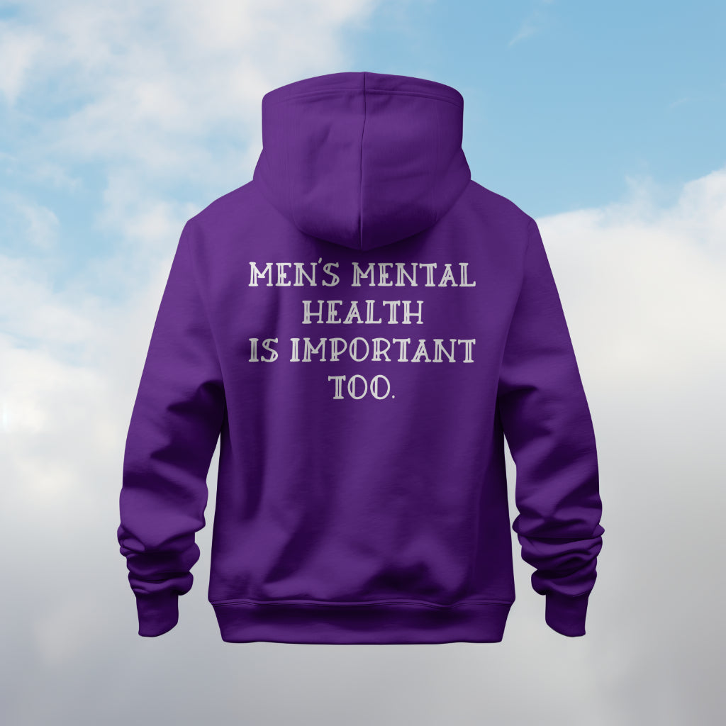 You Good, Bruh? Men’s Mental: Hoodie/ White Design