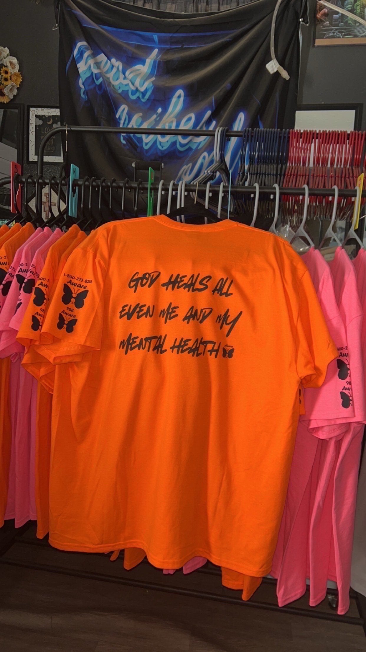 Safety Colors- God Heals All even me and my mental health