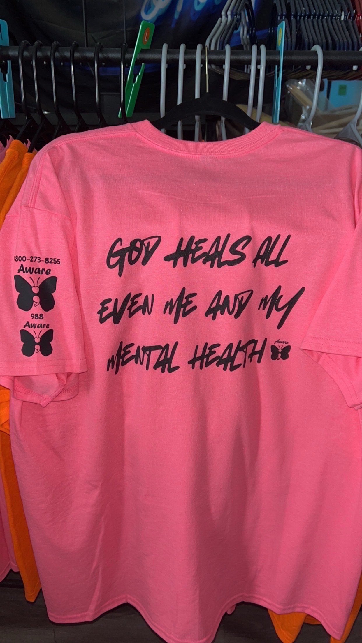 Safety Colors- God Heals All even me and my mental health