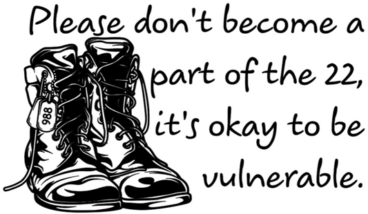 Please Don't Be Apart of the 22 T-shirt: Bright Colors/ Black design