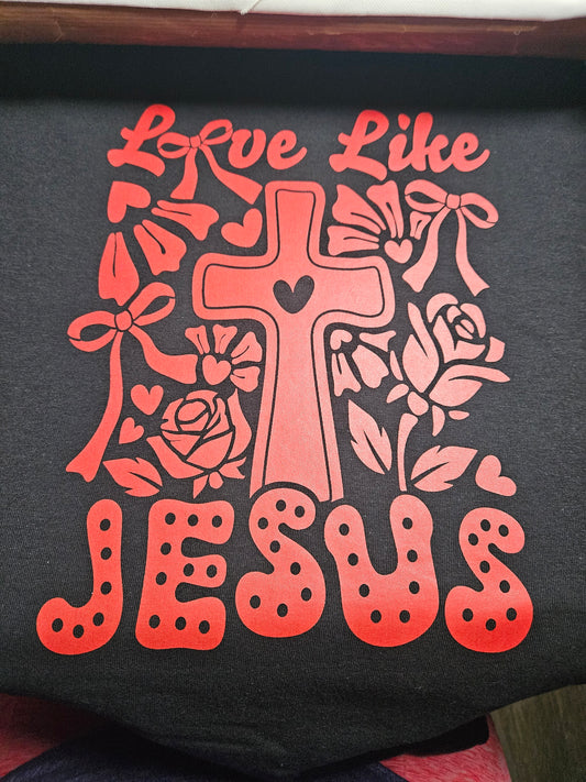 Love Like Jesus design