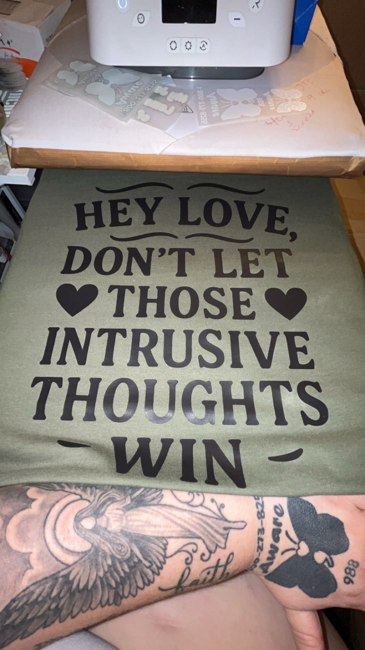 Hey Love, Don't let those intrusive thoughts win