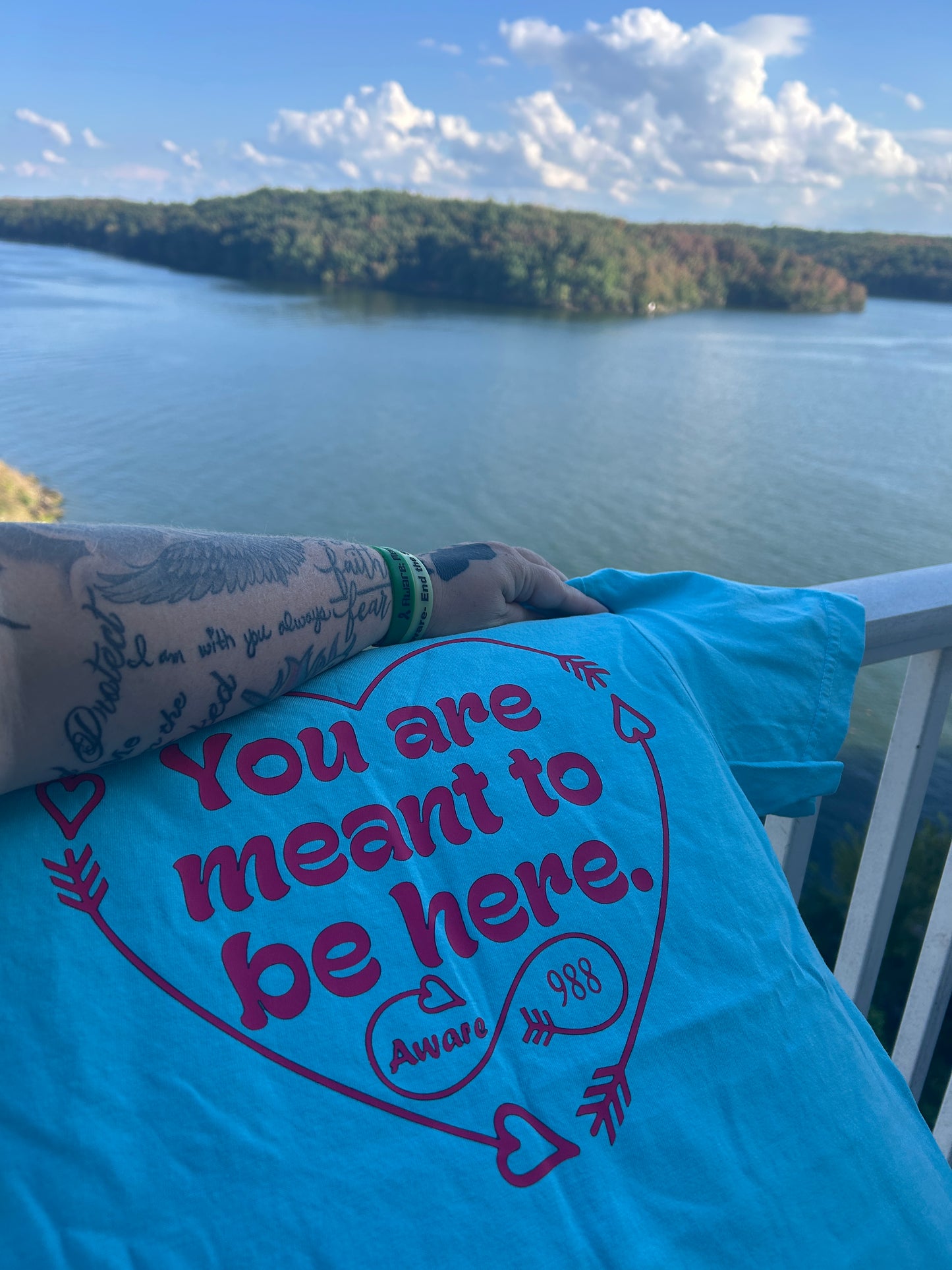 You are absolutely enough- pink/blue