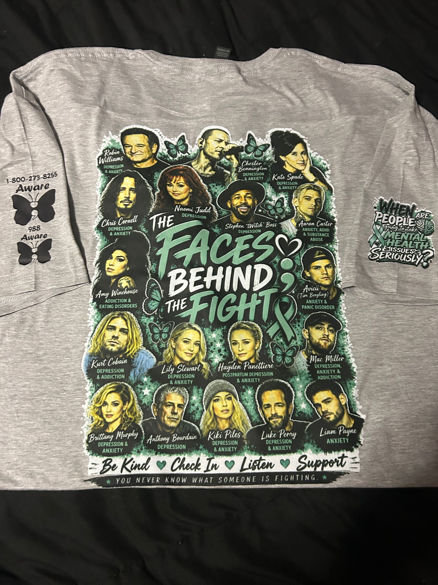 Faces Behind the Fight – Suicide Prevention/ Mental Health Awareness