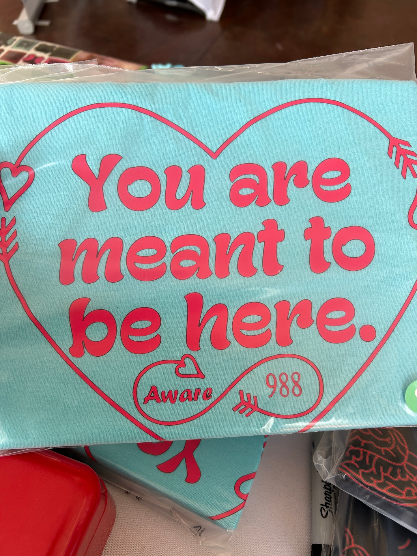 You are absolutely enough- pink/blue