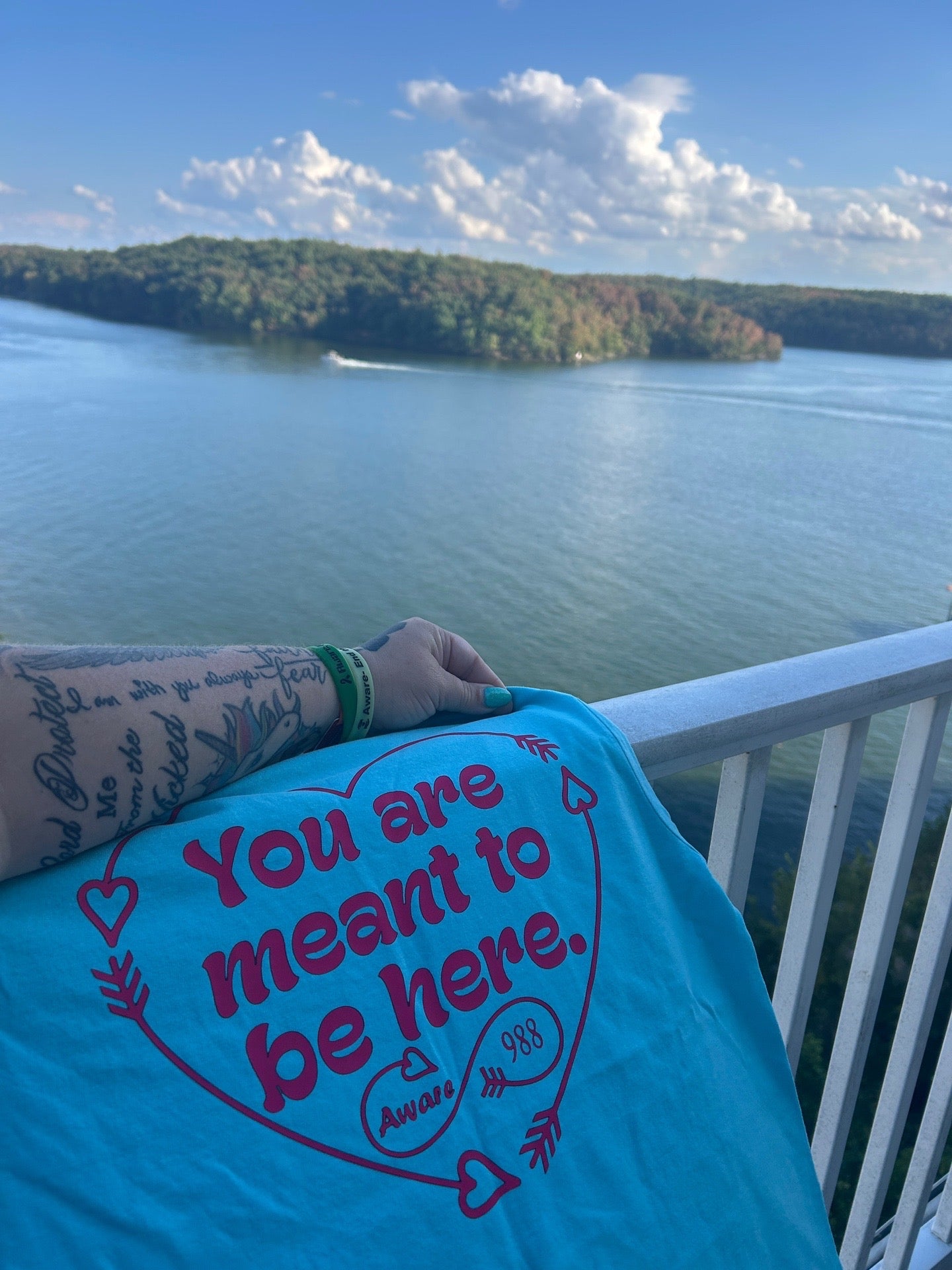 You are absolutely enough- pink/blue