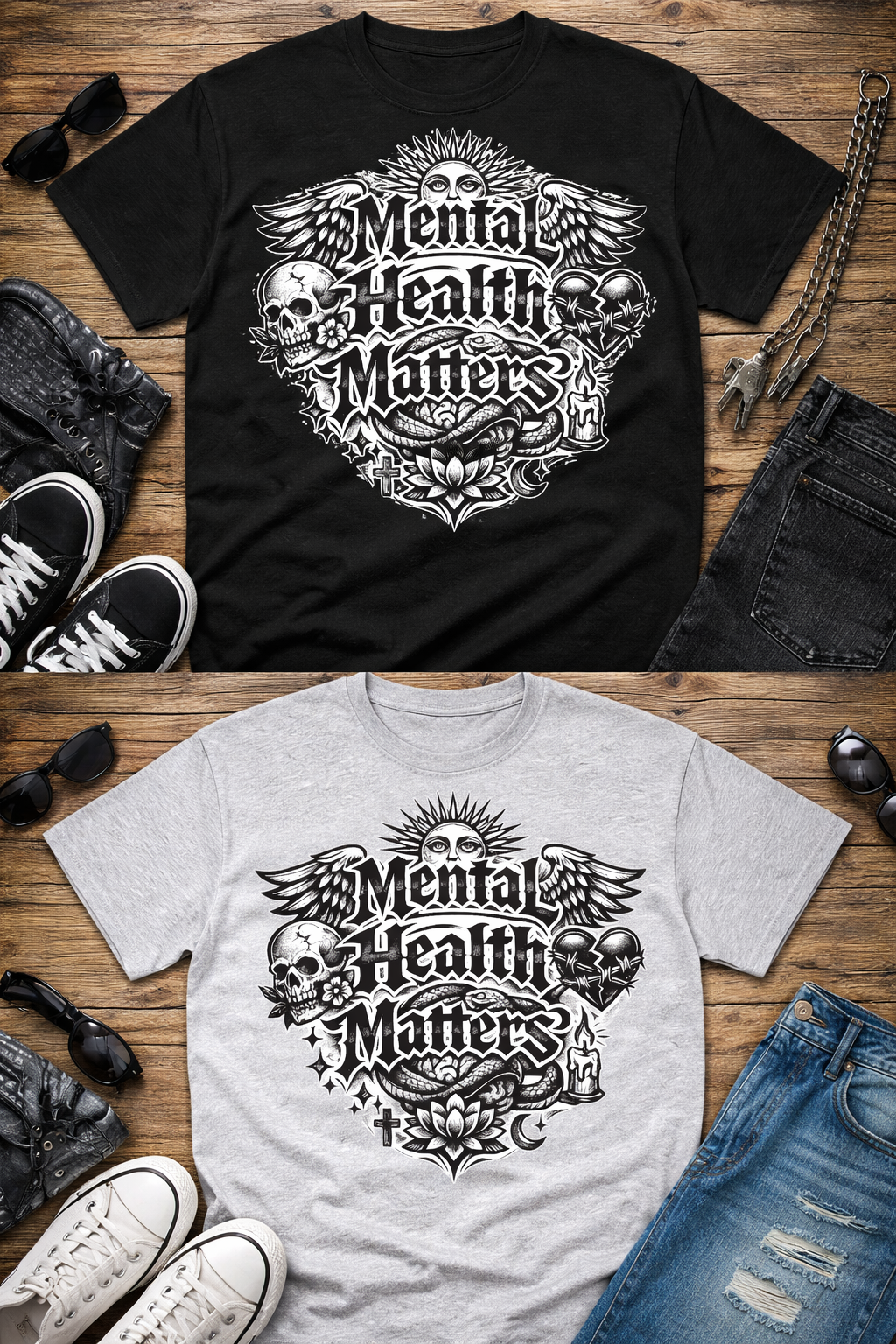 Mental Health Matters "Tattoo" design