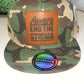 Camo Structured Flat bill Hat