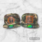 Camo Structured Flat bill Hat