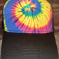 Tie dye trucker hats