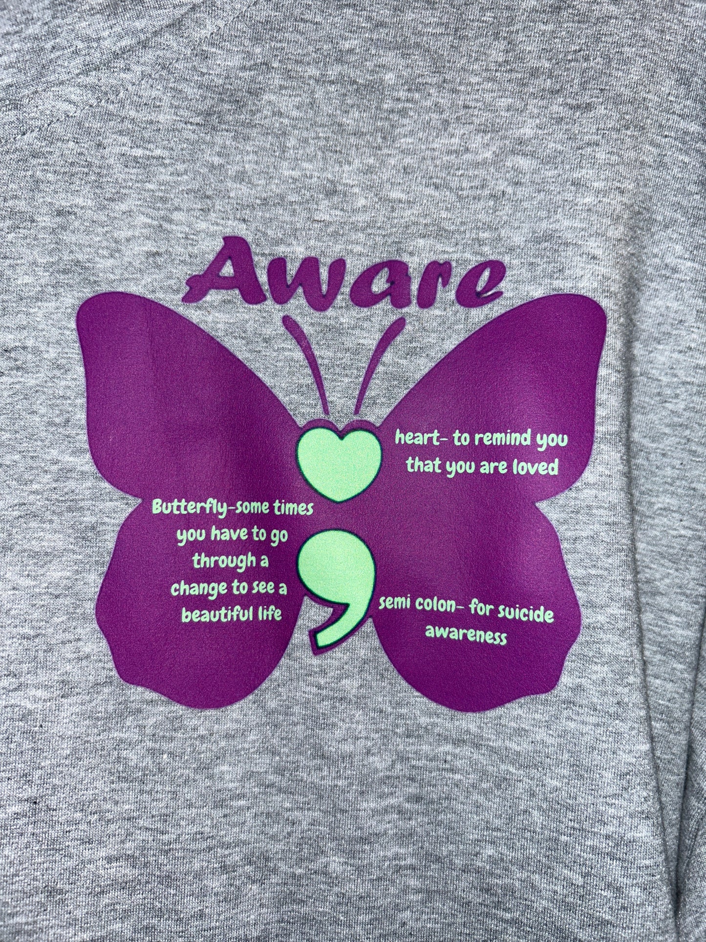 Suicide Awareness Sweatshirt