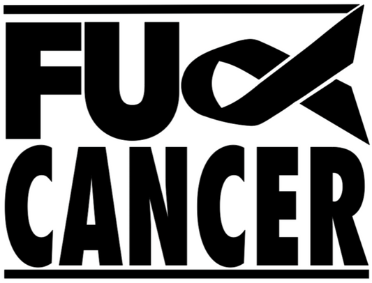 FU Cancer- Sweatshirt- Black design